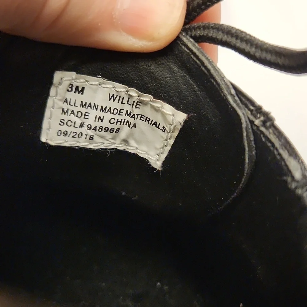 Madison Avenue Shoes Size 3 Black Dress Shoes Boys Formal
